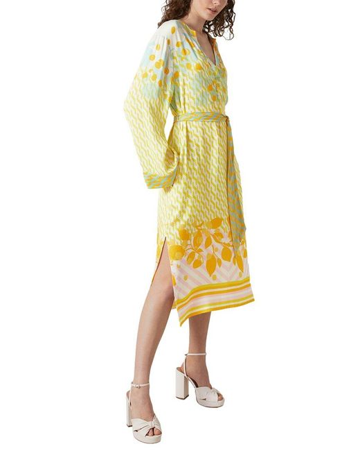 L.K.Bennett Yellow Sophia Dress