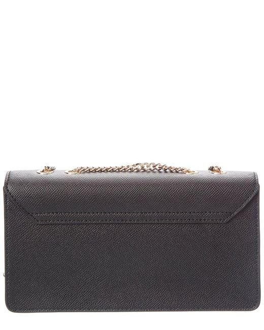 Furla Gray Venere Small Leather Crossbody