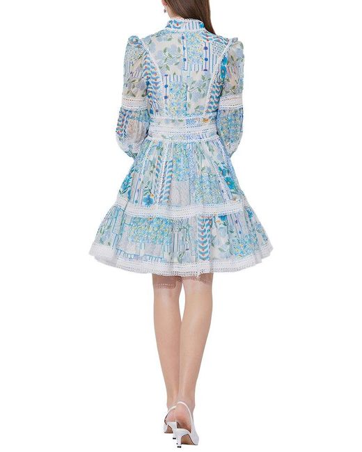 DZA Blue Mini Dress