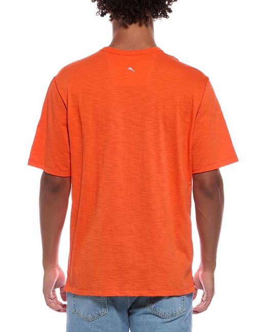 Tommy Bahama Orange Sport Bali Beach T-Shirt for men
