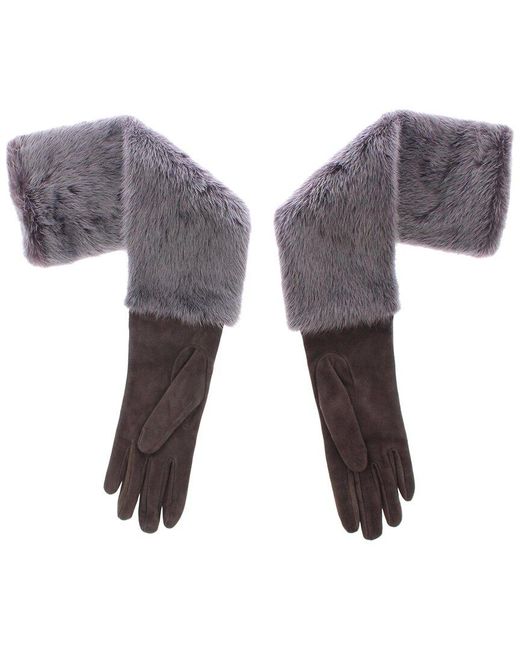 Dolce & Gabbana Gray Gloves