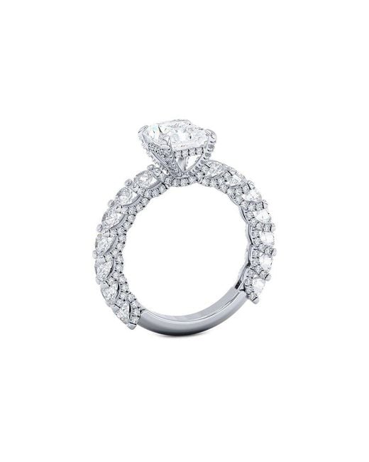 Lab Grown Diamonds White 14k 3.00 Ct. Tw. Lab-grown Diamond Ring