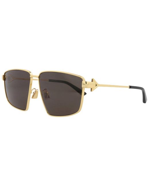 Bottega Veneta Brown 61Mm Sunglasses