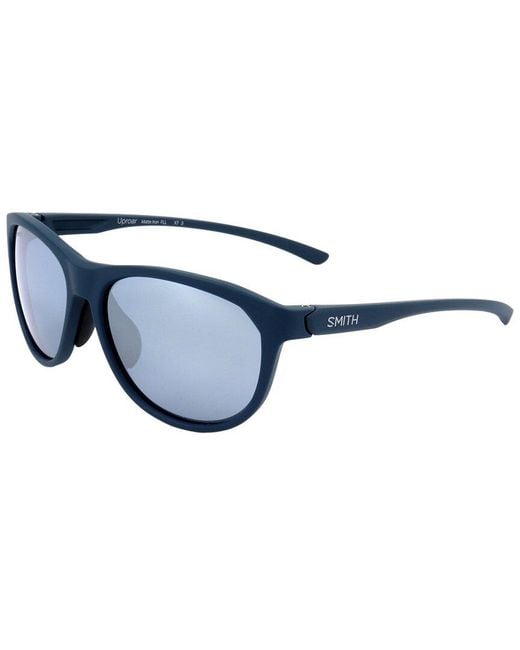 Smith Blue Uproar 56Mm Sunglasses