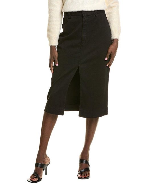 Enza Costa Black Soft Touch Skirt