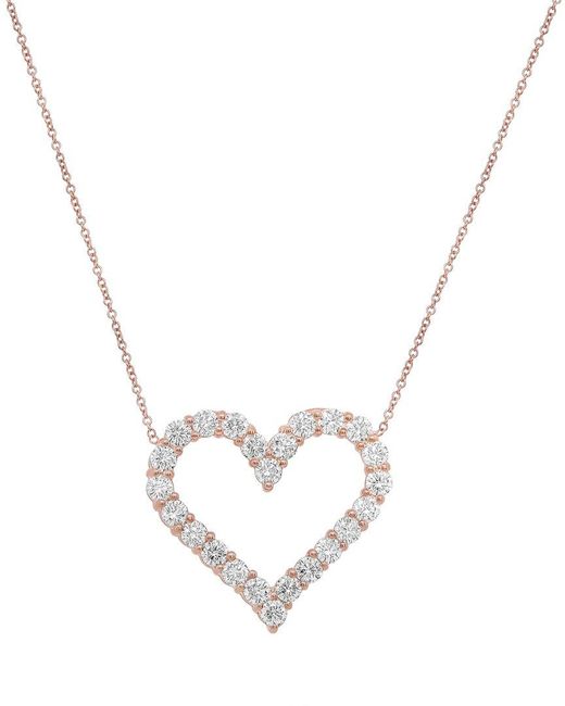 Diana M Metallic Fine Jewelry 18k 2.40 Ct. Tw. Diamond Necklace