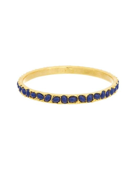 Kenneth Jay Lane Metallic Plated Bangle Bracelet