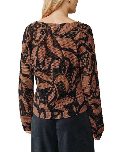 Bella Dahl Black Crew Neck Sweater
