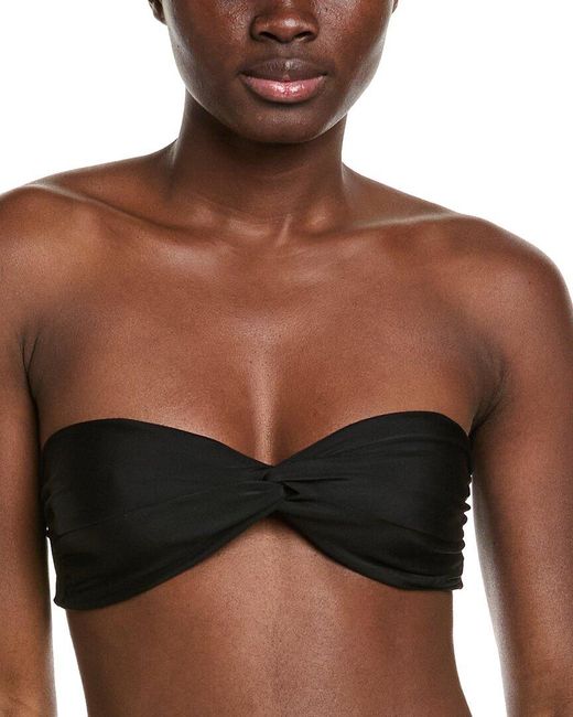 Ramy Brook Black Florence Bikini Top