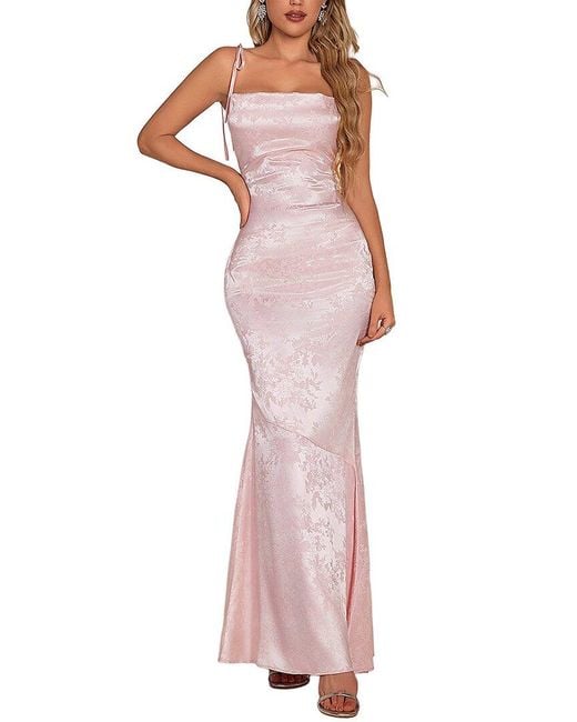 Amanda Royal Pink Maxi Dress