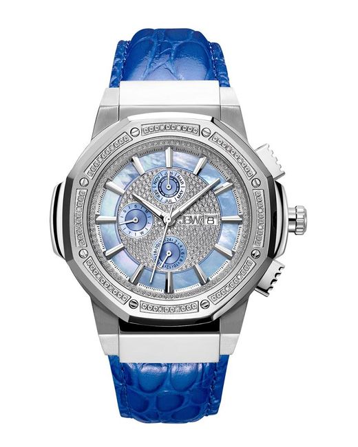 JBW Blue Saxon 10 Year Diamond Watch for men