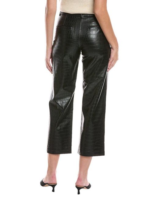 Kobi Halperin Black Bronte Croc Pant
