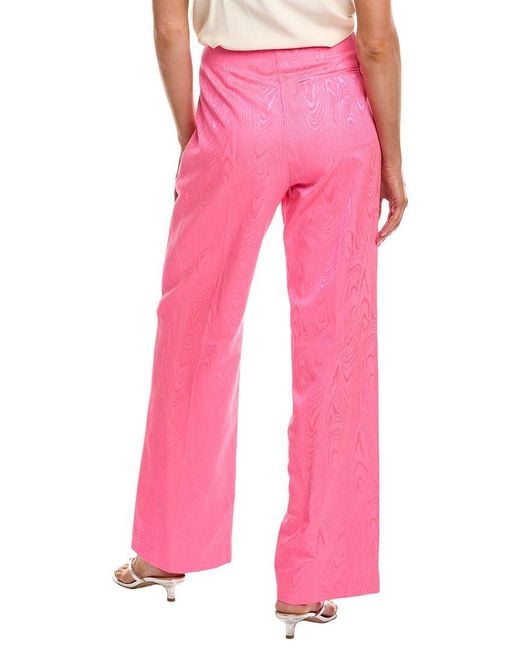 Forte_forte Pink Textured Pant