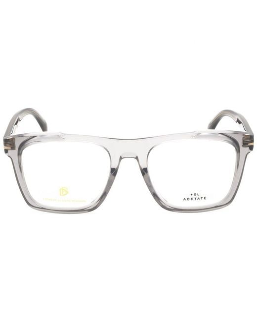 David Beckham Gray 51mm Optical Frames for men