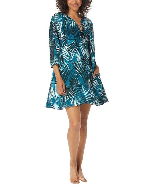 Coco Reef Blue Wanderlust Cover Up Dress