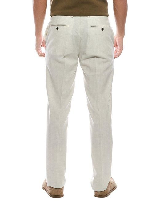 Theory Natural Mayer Soft Tailoring Wool-blend Pant for men