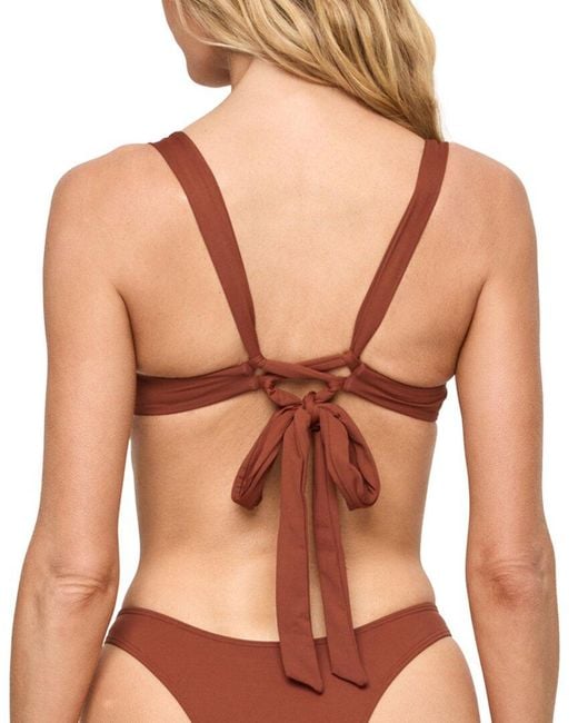 LSPACE Brown Mako Top