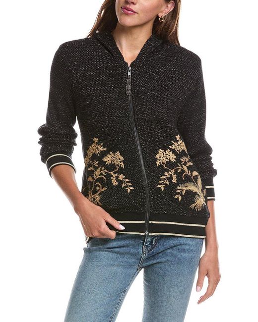 Johnny Was Black Molly Hoodie
