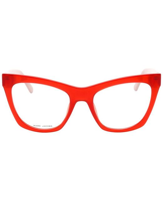 Marc Jacobs Red Marc 649 53Mm Optical Frames