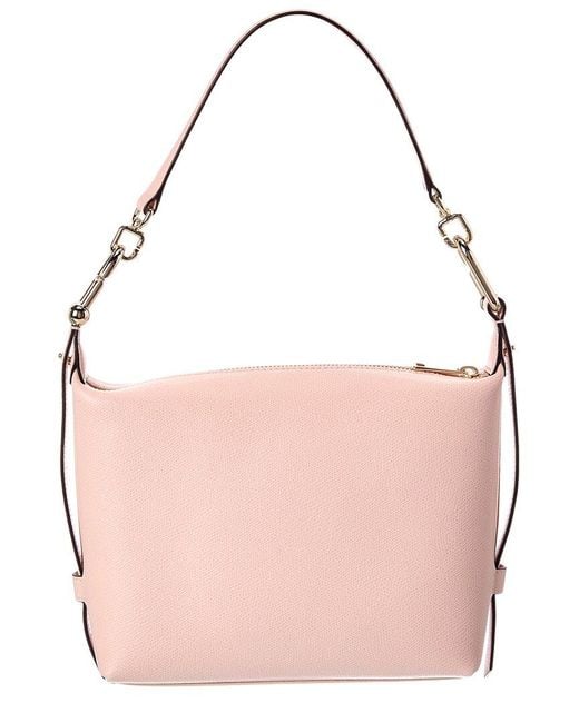 Furla Pink Tonie Leather Crossbody