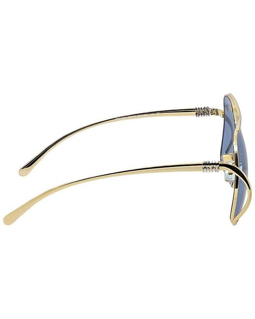 Miu Miu Blue 58Mm Sunglasses