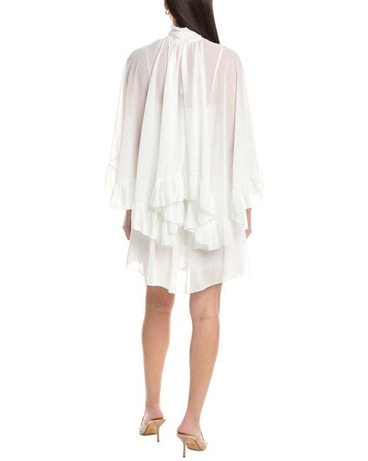 To My Lovers White Mini Dress