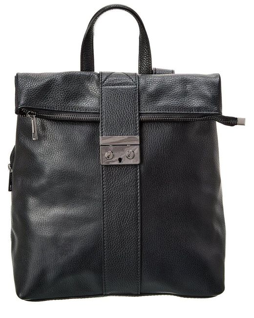 Italian Leather Backpack in Black Lyst