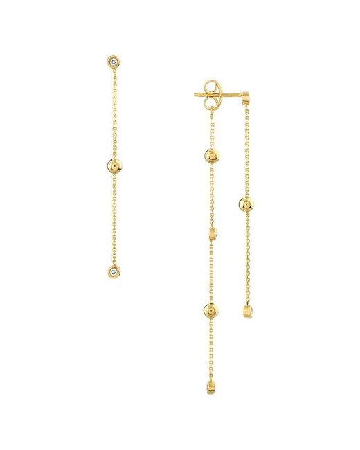HAWLEY ST White 14K 0.10 Ct. Tw. Diamond Fashion Earrings