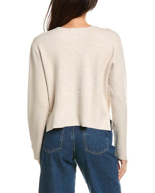 Splendid Natural Libby Cropped Cardigan