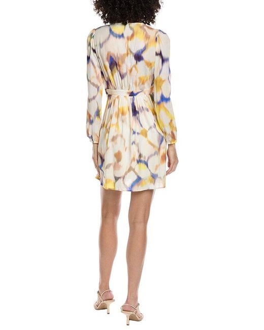 Ba&sh White Robe Fredy Mini Dress