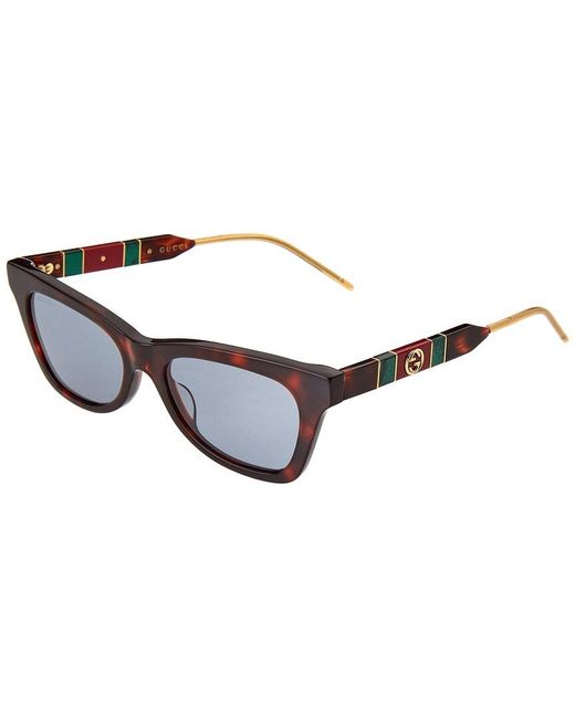 Gucci Blue GG0598S 002 Women's Sunglasses Tortoiseshell