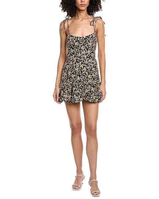Amanda Uprichard Black Ivy Skort Bubble Romper