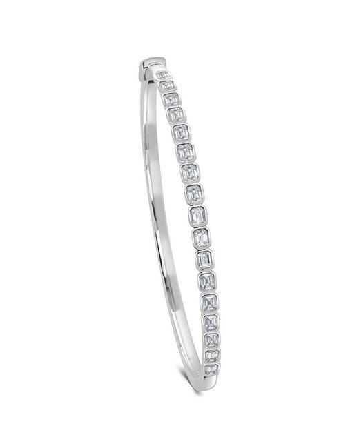 Sabrina Designs White 14k 1.83 Ct. Tw. Diamond Bangle Bracelet