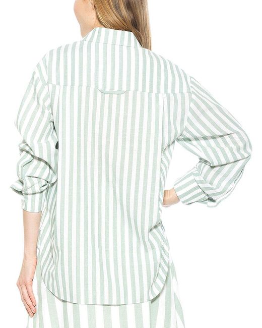 Alexia Admor Blue Tammi Shirt