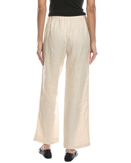 REVERIEE Natural Linen Pant