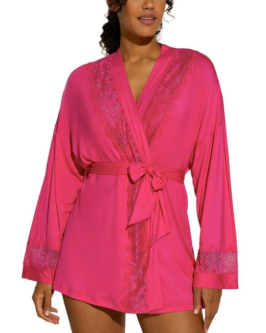 Cosabella Pink Allure Robe