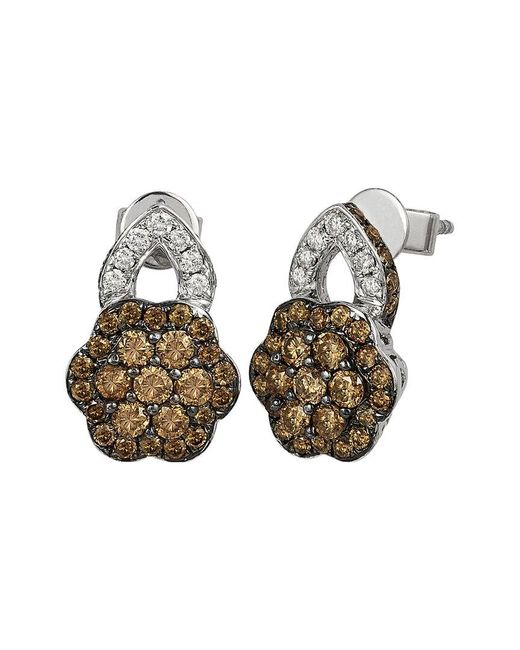 Le Vian Metallic Princess Alexandra 14k Vanilla Gold 1.22 Ct. Tw. Diamond Earrings