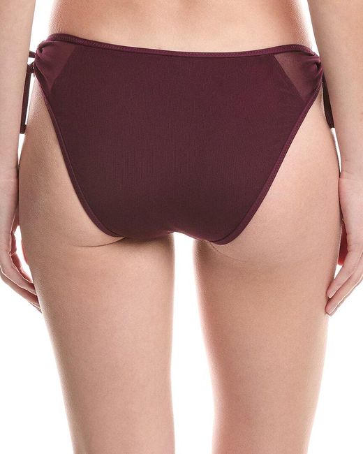 Becca Red Muse Cut Out Hipster Bottom