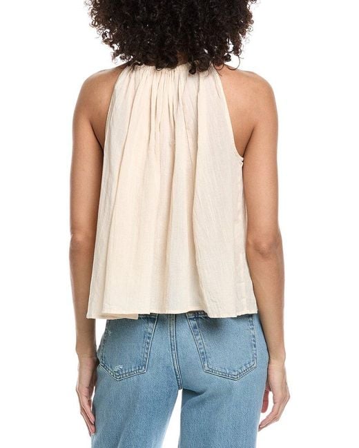 Ba&sh Blue Pela Top