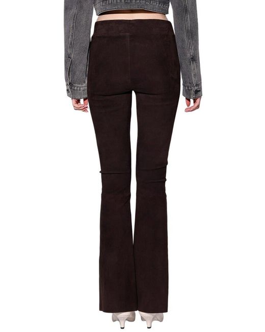 Walter Baker Black Lexie Suede Pant