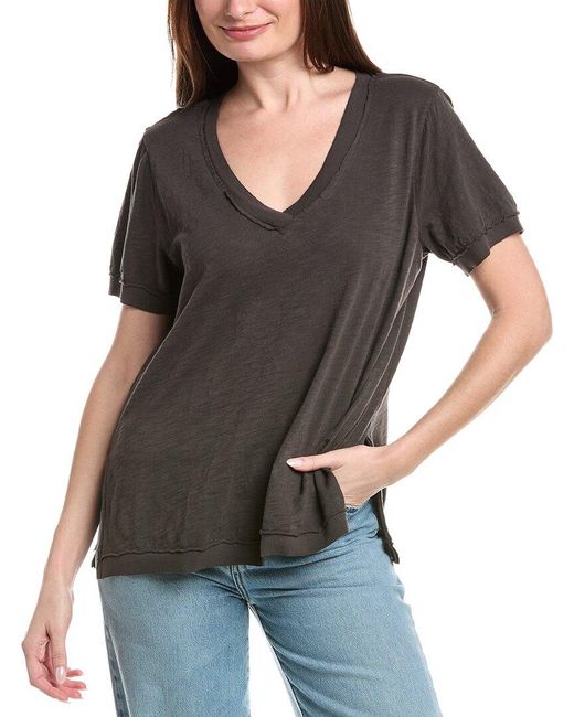 Project Social T Black Knock Out V Neck T-Shirt