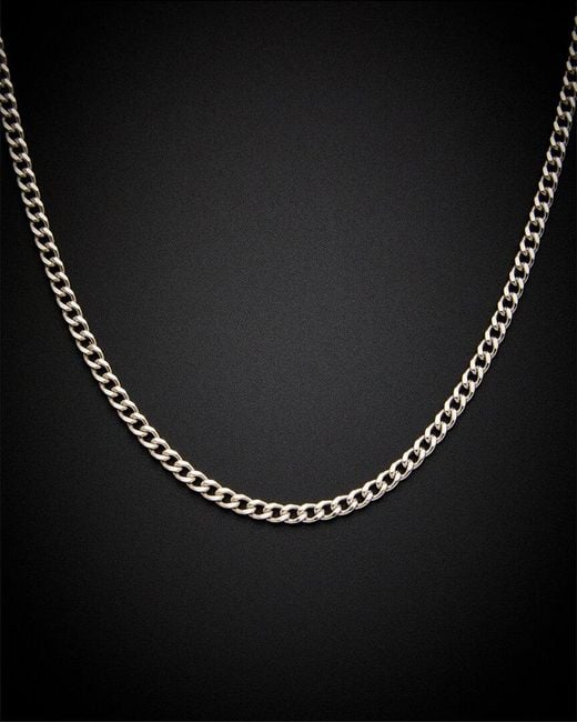 Italian Gold Black 14k 2.2mm Miami Cuban Link Necklace