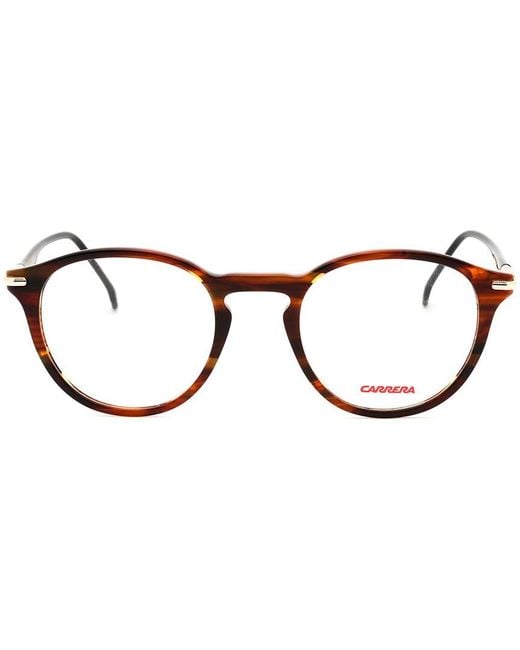 Carrera Brown 49Mm Optical Frames for men