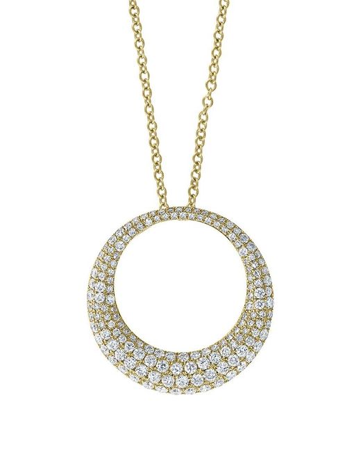 Effy Fine Jewelry Metallic 14K 1.00 Ct. Tw. Diamond Necklace