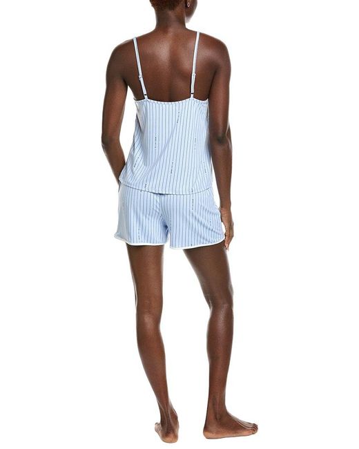 Tommy Hilfiger Blue 2Pc Cami & Boxer Set
