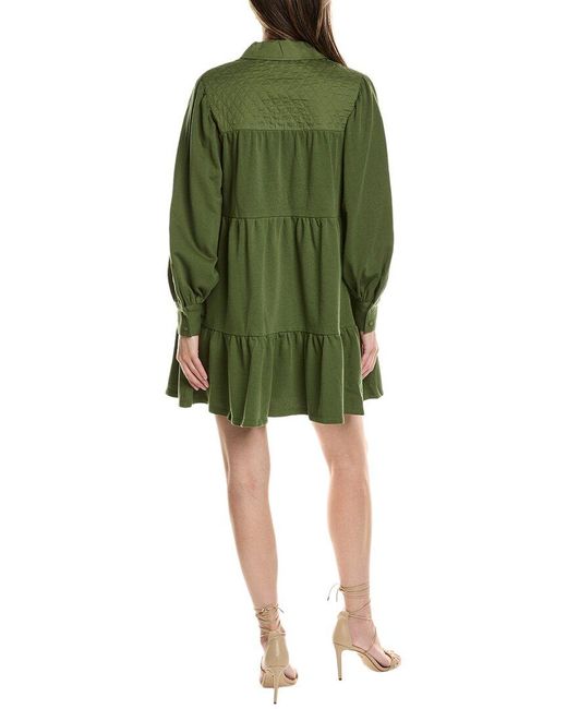 CROSBY BY MOLLIE BURCH Green Jocelyn Mini Dress