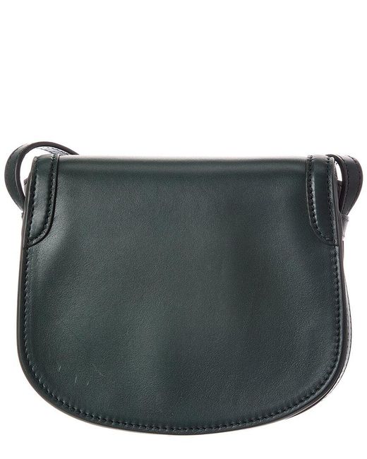 Tom Ford Black T Plaque Leather Shoulder Bag