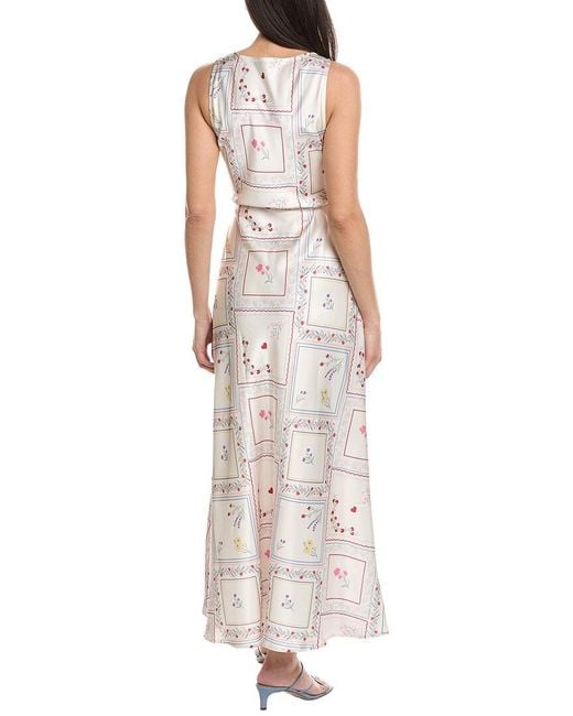WeWoreWhat White Boatneck Slip Dress