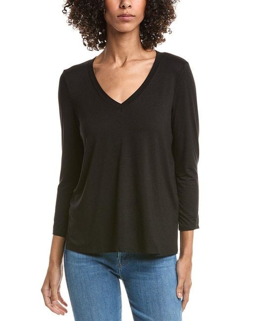 Michael Stars Black Sue Top