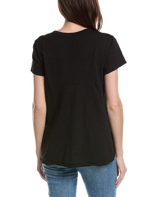 Wilt Black High-low T-shirt
